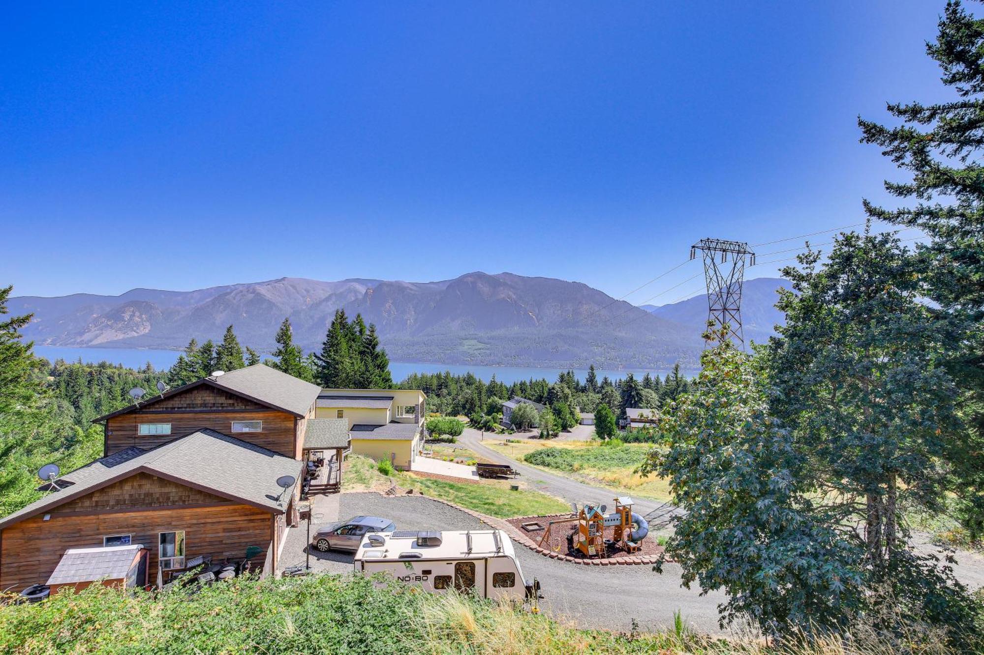 Gorge Retreat - Modern Carson Home With Mtn Views! Exteriör bild